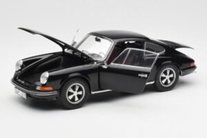 Porsche 911 S Musta Schuco 1:18 450047200 Metalli — kuva 2 / 8