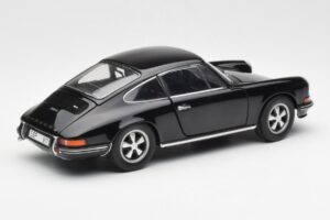 Porsche 911 S Musta Schuco 1:18 450047200 Metalli — kuva 3 / 8