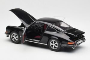 Porsche 911 S Musta Schuco 1:18 450047200 Metalli — kuva 5 / 8