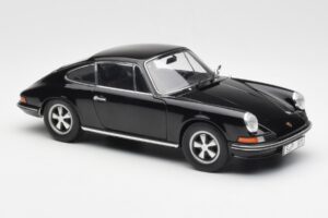 Porsche 911 S Musta Schuco 1:18 450047200 Metalli — kuva 6 / 8