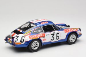 Porsche 911 S #36 B. Waldegard / C. Cheneviere 24 Hours of Le Mans 1971 Minichamps 1:18 107716836 Hartsi — kuva 2 / 6