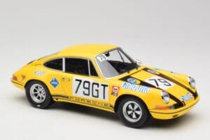 Porsche 911 S Racing Team AAW #79 H. Frohlich / P. Toivonen 1000km Nurburgring 1971 Minichamps 1:18 107706879 Hartsi — kuva 4 / 6