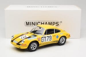 Porsche 911 S Racing Team AAW #79 H. Frohlich / P. Toivonen 1000km Nurburgring 1971 Minichamps 1:18 107706879 Hartsi — kuva 6 / 6