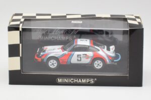 Porsche 911 SC #5 Martini B. Waldegaard / H. Thorszelius Safari Rally 1978 Minichamps 1:43 400786205 Metalli — kuva 4 / 4