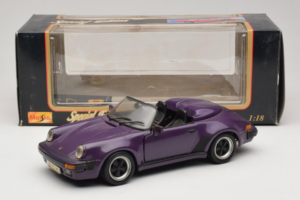 Porsche 911 3.2 Speedster Violetti Maisto 1:18 50248 Metalli — kuva 8 / 8