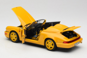 Porsche 911 964 Speedster Speed Yellow Norev 1:18 187130 Metalli — kuva 5 / 8