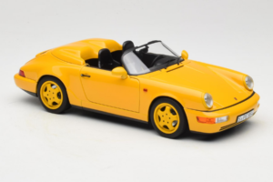 Porsche 911 964 Speedster Speed Yellow Norev 1:18 187130 Metalli — kuva 6 / 8