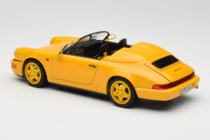 Porsche 911 964 Speedster Speed Yellow Norev 1:18 187130 Metalli — kuva 7 / 8