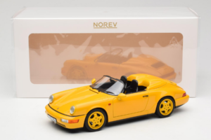 Porsche 911 964 Speedster Speed Yellow Norev 1:18 187130 Metalli — kuva 8 / 8