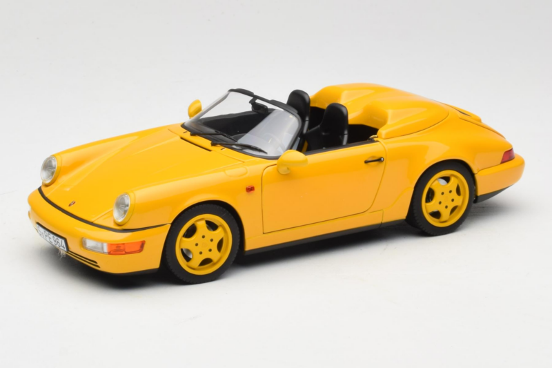 Porsche 911 964 Speedster Speed Yellow Norev 1:18 187130 Metalli