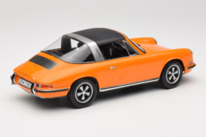 Porsche 911 T Targa Oranssi Norev 1:18 187220 Metalli — kuva 3 / 8
