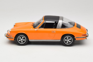 Porsche 911 T Targa Oranssi Norev 1:18 187220 Metalli — kuva 4 / 8