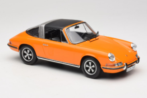 Porsche 911 T Targa Oranssi Norev 1:18 187220 Metalli — kuva 6 / 8