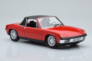 Porsche 914 1.7 Bahia Punainen Norev 1:18 187690 Metalli — kuva 4 / 7