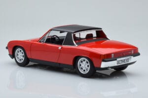 Porsche 914 1.7 Bahia Punainen Norev 1:18 187690 Metalli — kuva 5 / 7