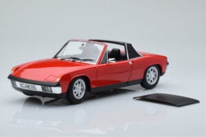 Porsche 914 1.7 Bahia Punainen Norev 1:18 187690 Metalli — kuva 6 / 7