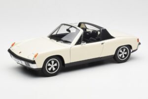 Porsche 914/6 Vaalea Norsunluu AUTOart 1:18 77933 Metalli