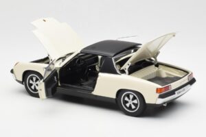 Porsche 914/6 Vaalea Norsunluu AUTOart 1:18 77933 Metalli — kuva 5 / 8