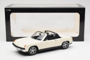 Porsche 914/6 Vaalea Norsunluu AUTOart 1:18 77933 Metalli — kuva 8 / 8