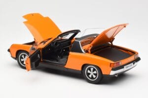 Porsche 914/6 Targa Oranssi AUTOart 1:18 77932 Metalli — kuva 5 / 8
