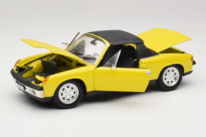 Porsche 914 Keltainen Revell 1:18 8976 Metalli — kuva 2 / 8