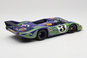 Porsche 917 LH #3 Hippie 2nd Place 24 Hours of Le Mans 1970 AUTOart 1:18 87075-R1 Metalli — kuva 3 / 8