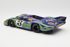 Porsche 917 LH #3 Hippie 2nd Place 24 Hours of Le Mans 1970 AUTOart 1:18 87075-R1 Metalli — kuva 7 / 8