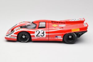 Porsche 917K #23 R. Attwood / H. Herrmann 24 Hours of Le Mans Winner 1970 Norev 1:18 187586 Metalli — kuva 3 / 6
