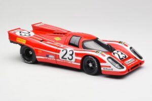Porsche 917K #23 R. Attwood / H. Herrmann 24 Hours of Le Mans Winner 1970 Norev 1:18 187586 Metalli — kuva 4 / 6