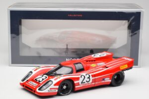 Porsche 917K #23 R. Attwood / H. Herrmann 24 Hours of Le Mans Winner 1970 Norev 1:18 187586 Metalli — kuva 6 / 6