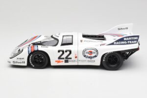 Porsche 917K #22 H. Marko / G. van Lennep 24 Hours of Le Mans Winner 1971 Norev 1:18 187588 Metalli — kuva 3 / 6