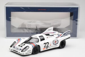 Porsche 917K #22 H. Marko / G. van Lennep 24 Hours of Le Mans Winner 1971 Norev 1:18 187588 Metalli — kuva 6 / 6