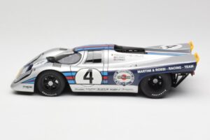 Porsche 917K Martini #4 V. Elford / G. Van Lennep 24 Hours of Daytona 1971 AUTOart 1:18 87182 Metalli — kuva 4 / 8