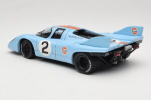 Porsche 917K #2 Gulf P. Rodriguez / J. Oliver 1000km Monza Winner 1971 Eagles Race 1:18 903008 Metalli — kuva 3 / 6
