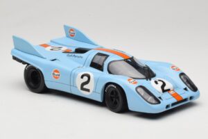 Porsche 917K #2 Gulf P. Rodriguez / J. Oliver 1000km Monza Winner 1971 Eagles Race 1:18 903008 Metalli — kuva 4 / 6