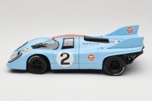 Porsche 917K #2 Gulf P. Rodriguez / J. Oliver 1000km Monza Winner 1971 Eagles Race 1:18 903008 Metalli — kuva 5 / 6