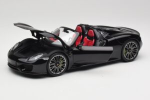 Porsche 918 Spyder Basaltti Musta Metallic Minichamps 1:18 110062431 Metalli — kuva 2 / 8