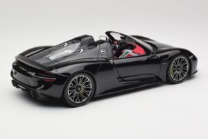 Porsche 918 Spyder Basaltti Musta Metallic Minichamps 1:18 110062431 Metalli — kuva 3 / 8