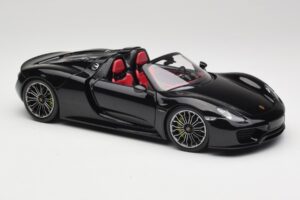 Porsche 918 Spyder Basaltti Musta Metallic Minichamps 1:18 110062431 Metalli — kuva 6 / 8