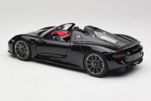 Porsche 918 Spyder Basaltti Musta Metallic Minichamps 1:18 110062431 Metalli — kuva 7 / 8