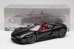 Porsche 918 Spyder Basaltti Musta Metallic Minichamps 1:18 110062431 Metalli — kuva 8 / 8