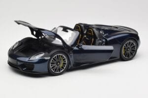 Porsche 918 Spyder Sininen Metallic Minichamps 1:18 113062434 Metalli — kuva 2 / 8