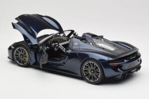 Porsche 918 Spyder Sininen Metallic Minichamps 1:18 113062434 Metalli — kuva 5 / 8