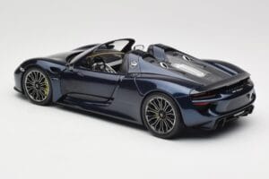 Porsche 918 Spyder Sininen Metallic Minichamps 1:18 113062434 Metalli — kuva 7 / 8