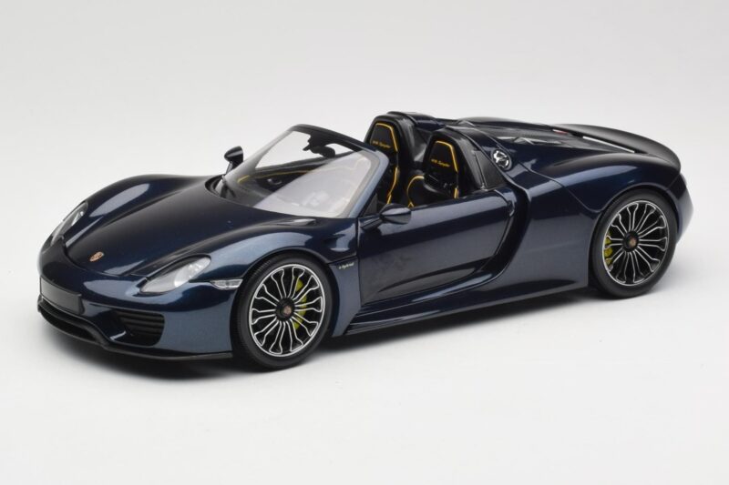 Porsche 918 Spyder Sininen Metallic Minichamps 1:18 113062434 Metalli