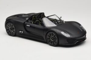 Porsche 918 Spyder Matte Black Minichamps 1:18 110060031 Metalli — kuva 6 / 8