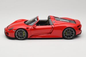 Porsche 918 Spyder Punainen Minichamps 1:18 110062435 Metalli — kuva 4 / 8