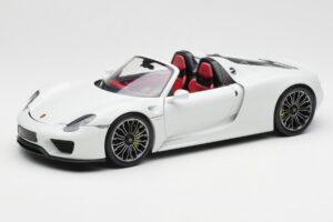 Porsche 918 Spyder Valkoinen Minichamps 1:18 110062436 Metalli