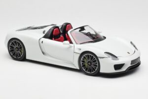 Porsche 918 Spyder Valkoinen Minichamps 1:18 110062436 Metalli — kuva 6 / 8