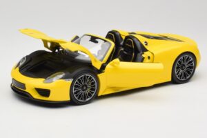 Porsche 918 Spyder Keltainen Minichamps 1:18 110062434 Metalli — kuva 2 / 8